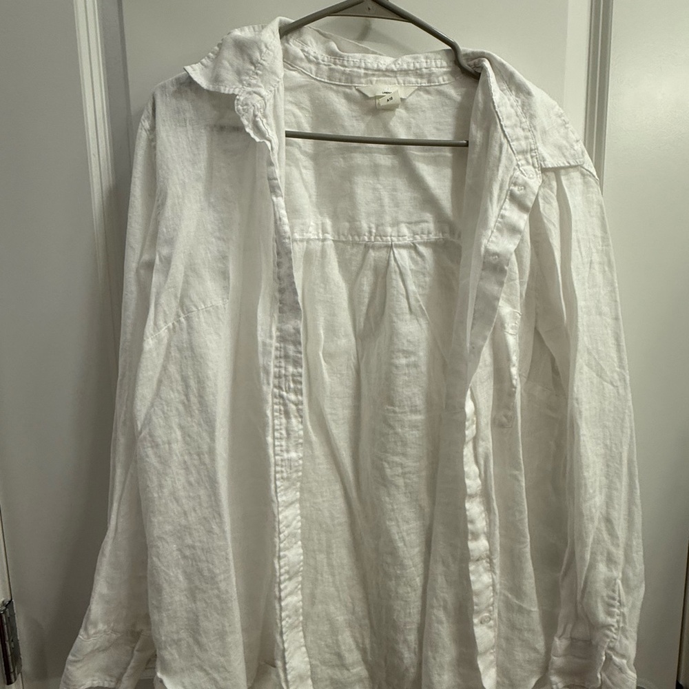 Classic White Button Shirt